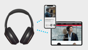 Bluetooth Headphones with Multipoint Connection