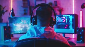 gamer-wearing-headphones-is-immersed-video-game-his-computer