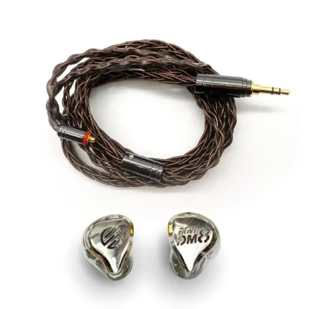 BGVP DM8 - 8BA Hybrid In-ear HIFI Monitor Music - Audiophile Musician MMCX