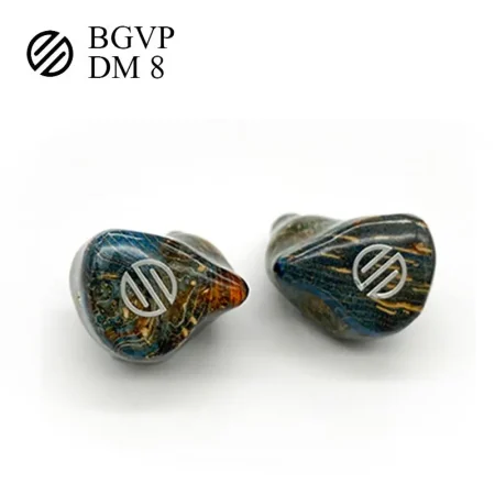 BGVP DM8 - 8BA Hybrid In-ear HIFI Monitor Music - Audiophile Musician MMCX