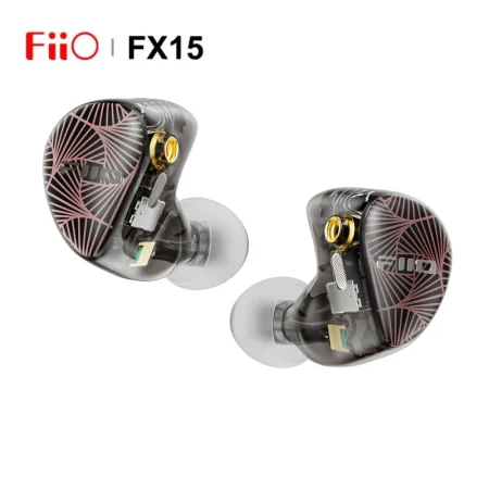 Fiio FX15 Flagship Hi-Res 4EST+1BA+1DD In-Ear Earphone