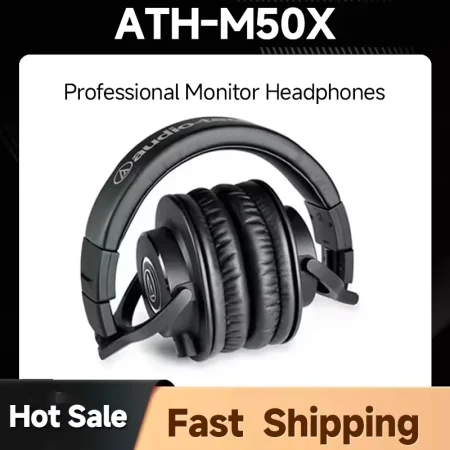 Audio-Technica ATH-M50X Professional studio monitor headphones