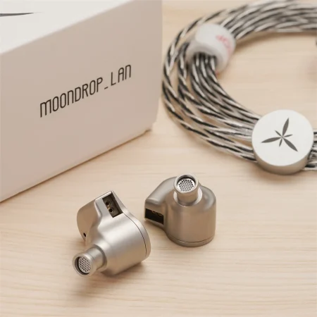 Moondrop LAN Earphone 10mm Dual-Cavity With 2Pin 0.78