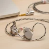 kf Sd3986ebd15874bc18999f3adee79b359Q Moondrop LAN Earphone 10mm Dual Cavity Dynamic Driver In Ear Monitor HiFi Music Headphone With 2Pin