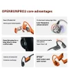 kf Sde6ae825eee24f87aa0eae76874752629 SHOKZ OpenRun Pro 2 S820 Bluetooth Earphone With Bone Conduction IP55 Waterproof Open Headphone Custom Sports